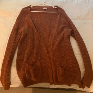 Burnt Orange Cardigan